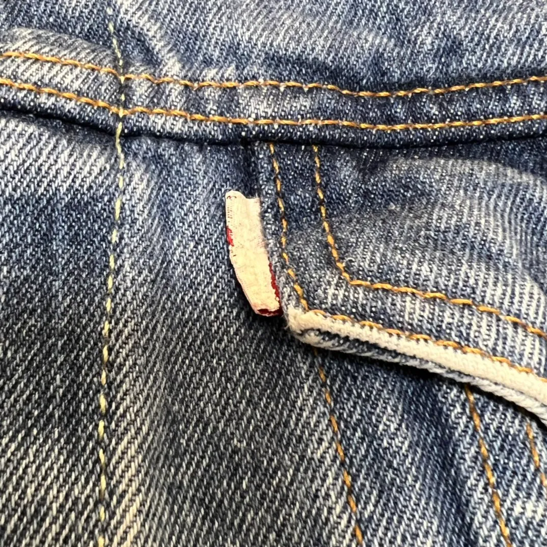 Gallery Dept. 22fw Vintage Andy Denim Jacket New embroidered logo washed distressed denim jacket blue S-XL